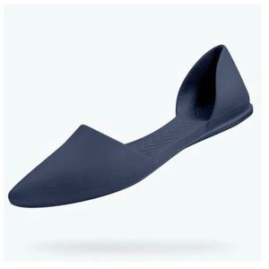 Native Audrey D’Orsay Flats Navy